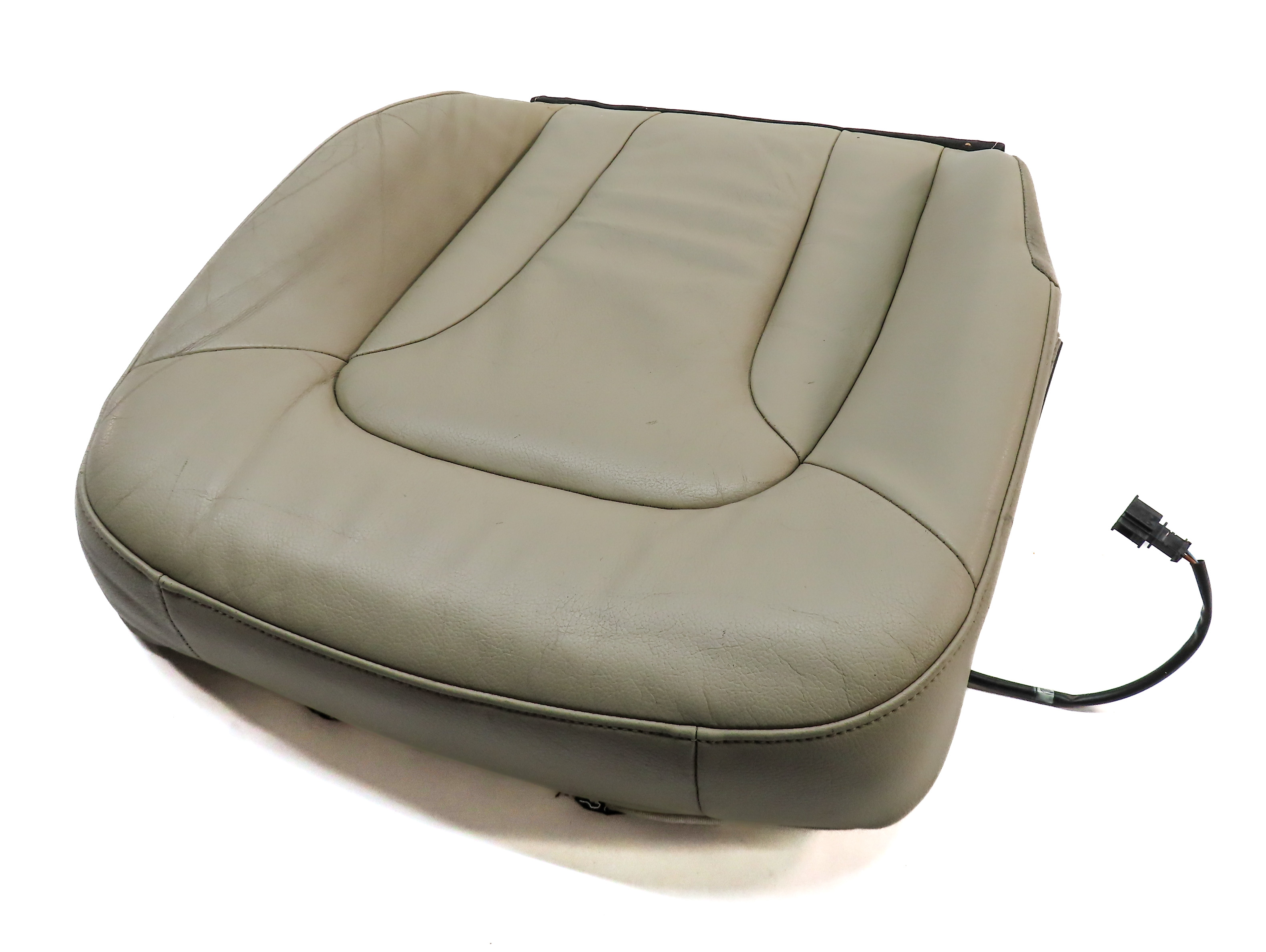 13 AUDI Q7 4L FRONT RIGHT PASSENGER LOWER MEMORY HEAT SEAT CUSHION (Cardamom) — exact item pictured